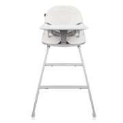 Scaun de masa, Lionelo, Dalia, 2 in 1, Transformabil, Cu 2 suporturi pentru picioare, Cu tavita detasabila, Sustine 60 kg, 6 luni+, Conform cu EN14988, Gri Stone BYNLO-DALIA_GREY_STONE