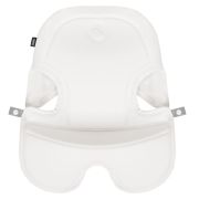 Scaun de masa, Lionelo, Dalia, 2 in 1, Transformabil, Cu 2 suporturi pentru picioare, Cu tavita detasabila, Sustine 60 kg, 6 luni+, Conform cu EN14988, Gri Stone BYNLO-DALIA_GREY_STONE