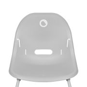 Scaun de masa, Lionelo, Dalia, 2 in 1, Transformabil, Cu 2 suporturi pentru picioare, Cu tavita detasabila, Sustine 60 kg, 6 luni+, Conform cu EN14988, Gri Stone BYNLO-DALIA_GREY_STONE
