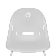 Scaun de masa, Lionelo, Dalia, 2 in 1, Transformabil, Cu 2 suporturi pentru picioare, Cu tavita detasabila, Sustine 60 kg, 6 luni+, Conform cu EN14988, Gri Stone BYNLO-DALIA_GREY_STONE