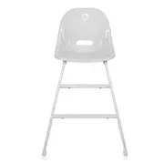 Scaun de masa, Lionelo, Dalia, 2 in 1, Transformabil, Cu 2 suporturi pentru picioare, Cu tavita detasabila, Sustine 60 kg, 6 luni+, Conform cu EN14988, Gri Stone BYNLO-DALIA_GREY_STONE