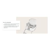 Scaun de masa, Lionelo, Dalia, 2 in 1, Transformabil, Cu 2 suporturi pentru picioare, Cu tavita detasabila, Sustine 60 kg, 6 luni+, Conform cu EN14988, Gri Stone BYNLO-DALIA_GREY_STONE