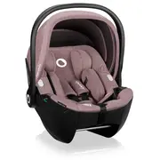 Scoica auto, Lionelo, Moxie, i-Size, 40-87 cm, Tetiera reglabila, intarita cu spuma de memorie, Carcasa ventilata, Din bambus, Protectie avansata, Conform cu R129, Mov BYNLO-MOXIE_I-SIZE_PINK_MAUVE