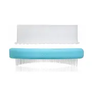 Set ingrijire scalp, Fridababy, DermaFrida, 3 in 1, Pentru dermatita seboreica la bebelusi, Include perie, burete si pieptene, Cu suport cu ventuza, De la nastere, Alb BYNFRI14