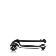 Trotineta pentru copii, Lionelo, Mey, Ultrapliabila, Cu lumini si cosulet, Maner ajustabil pe inaltime, 3 ani+, Pana la 50 Kg, Ultra usor, 2.8 kg, Conform cu standardul EN71-1/2/3, Certificata Intertek, Negru BYNLO-MEY_BLACK_ONYX