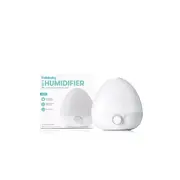 Umidificator, Fridababy, BreatheFrida, Cu ultrasunete 3 in 1, Ultra silentios, Include difuzor de uleiuri esentiale si lumina de veghe, Cu oprire automata, Rezervor BPA Free, Alb BYNFRI20
