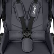 Carucior 2 in 1, Lionelo, Layla, Pana la 22 kg, Cadru aluminiu, Cu landou intarit si salteluta din spuma AirDots, Reversibil, Cu ventilatie 3D, Cu accesorii, EN1888-1, EN1888-2, EN1466, Gri BYNLO-LAYLA_2IN1_GREY_STONE