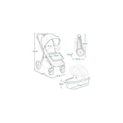 Carucior 2 in 1, Lionelo, Layla, Pana la 22 kg, Cadru aluminiu, Cu landou intarit si salteluta din spuma AirDots, Reversibil, Cu ventilatie 3D, Cu accesorii, EN1888-1, EN1888-2, EN1466, Gri BYNLO-LAYLA_2IN1_GREY_STONE