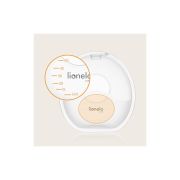 Colectoare san, Lionelo, 2 buc, 60 ml, fara BPA, Ergonomice, Compatibile cu orice sutien, Transparent BYNLOC-MILKY_SIMPLE