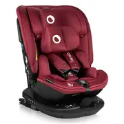 Scaun auto, Lionelo, Bastiaan RWF i-Size, Pozitie de somn, Protectie laterala, Rotire 360 grade, 0-36 Kg, Cu Isofix si Centura Top Tether, Conform cu standardul european de securitate ECE R129, Rosu BYNLO-BASTIAAN_RWF_ISIZE_RED_BURGUNDY