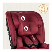 Scaun auto, Lionelo, Bastiaan RWF i-Size, Pozitie de somn, Protectie laterala, Rotire 360 grade, 0-36 Kg, Cu Isofix si Centura Top Tether, Conform cu standardul european de securitate ECE R129, Rosu BYNLO-BASTIAAN_RWF_ISIZE_RED_BURGUNDY