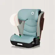 Scaun auto i-Size, Lionelo, Neal, Spatar reglabil in 4 pozitii, Tetiera in 10 pozitii, Suport sticla inclus, 15-36 Kg, 100-150 cm, Cu Isofix, Conform ECE R129, Verde Turquoise BYNLO-NEAL_I-SIZE_GREEN_TURQUOISE