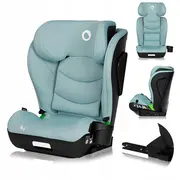 Scaun auto i-Size, Lionelo, Neal, Spatar reglabil in 4 pozitii, Tetiera in 10 pozitii, Suport sticla inclus, 15-36 Kg, 100-150 cm, Cu Isofix, Conform ECE R129, Verde Turquoise BYNLO-NEAL_I-SIZE_GREEN_TURQUOISE
