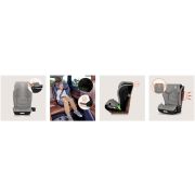 Scaun auto i-Size, Lionelo, Neal, Spatar reglabil in 4 pozitii, Tetiera in 10 pozitii, Suport sticla inclus, 15-36 Kg, 100-150 cm, Cu Isofix, Conform ECE R129, Verde Turquoise BYNLO-NEAL_I-SIZE_GREY_CONCRETE