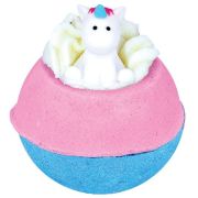 Bomba de baie handmade, cu figurina, Born to Be Unicorn Bath Blaster 160g, Bomb Cosmetics
