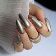 Lac unghii Chrome Effect CH09 Iron Veil Wild & Mild 12ml