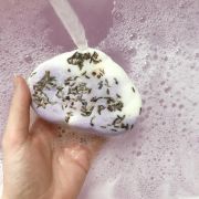 Spumant de baie solid Lavender Clouds Bubble Doh  135g, Bomb Cosmetics