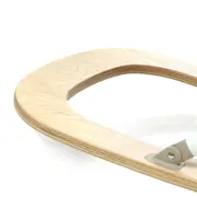 Balansoar, Jane, Kalm, Pliabil, Cu bara de jucarii si spatar reglabil, Cu baza din lemn, Conform cu standardul european de siguranta EN 12790:2023, Sesame BYN8420421092521