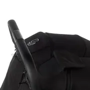 Carucior gemeni pliabil Twinside, Jane, Pliere rapida cu o mana, De la nastere pana la 22 Kg, Cu huse pentru ploaie, Spatare independente, Cu suspensii, Conform cu EN 1888-2:2018+A1:2023, Coal BYN8420421092460