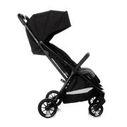 Carucior gemeni pliabil Twinside, Jane, Pliere rapida cu o mana, De la nastere pana la 22 Kg, Cu huse pentru ploaie, Spatare independente, Cu suspensii, Conform cu EN 1888-2:2018+A1:2023, Coal BYN8420421092460