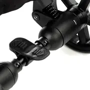 Carucior sport, Jane, Wing, Sistem compact de pliere, Cadru din aluminium, Usor, 6 Kg, De la nastere pana la 22 Kg, Cu geanta transport si husa de ploaie, Conform cu standardul european EN 1888-1:2018+A1:2022, Botanic BYN8420421093443