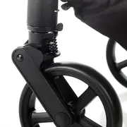 Carucior sport, Jane, Wing, Sistem compact de pliere, Cadru din aluminium, Usor, 6 Kg, De la nastere pana la 22 Kg, Cu geanta transport si husa de ploaie, Conform cu standardul european EN 1888-1:2018+A1:2022, Botanic BYN8420421093443