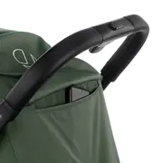 Carucior sport, Jane, Wing, Sistem compact de pliere, Cadru din aluminium, Usor, 6 Kg, De la nastere pana la 22 Kg, Cu geanta transport si husa de ploaie, Conform cu standardul european EN 1888-1:2018+A1:2022, Botanic BYN8420421093443