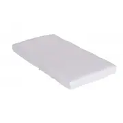 Cearsaf Din Bumbac Jersey Cu Elastic Pe Contur 100x50 Cm, Alb Pjb16-5492