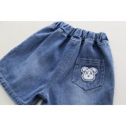 Costumas cu tricou verde si blugi pentru baietei - bear mdxbr27-r1