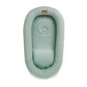 Cosulet confortabil pentru bebelusi, Jane, Joy Baby Nest, Material respirabil 3D, Cu perna pentru prevenire plagiocefalie, Botanic BYN8420421093528