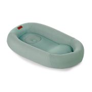Cosulet confortabil pentru bebelusi, Jane, Joy Baby Nest, Material respirabil 3D, Cu perna pentru prevenire plagiocefalie, Botanic BYN8420421093528