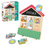 Joc educativ - casuta cu activitati zilnice