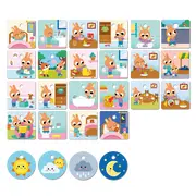 Joc educativ - casuta cu activitati zilnice