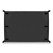 Patut multifunctional, Lionelo, Alice, 3 in 1, 2 trepte de inaltime pentru saltea, Pliabil, Material rezistent Oxford 300D, Cu iesire laterala, Geanta de transport, Pana 15 kg, 0 luni+, 104×70×74 cm, Negru BYNLO-ALICE_BLACK