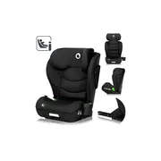 Scaun auto i-Size, Lionelo, Neal, Spatar reglabil in 4 pozitii, Tetiera in 10 pozitii, Suport sticla inclus, 15-36 Kg, 100-150 cm, Cu Isofix, Conform ECE R129, Negru BYNLO-NEAL_I-SIZE_BLACK_CARBON