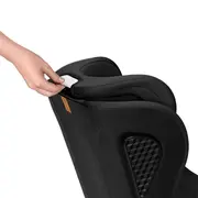 Scaun auto i-Size, Lionelo, Neal, Spatar reglabil in 4 pozitii, Tetiera in 10 pozitii, Suport sticla inclus, 15-36 Kg, 100-150 cm, Cu Isofix, Conform ECE R129, Negru BYNLO-NEAL_I-SIZE_BLACK_CARBON