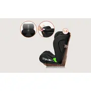 Scaun auto i-Size, Lionelo, Neal, Spatar reglabil in 4 pozitii, Tetiera in 10 pozitii, Suport sticla inclus, 15-36 Kg, 100-150 cm, Cu Isofix, Conform ECE R129, Negru BYNLO-NEAL_I-SIZE_BLACK_CARBON