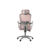 Scaun ergonomic cu tetiera OFF 430, mesh, suport picioare, polipropilena, 100 kg DRM10075