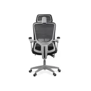 Scaun ergonomic cu tetiera OFF 430, mesh, suport picioare, polipropilena, 100 kg DRM10075