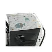 Set 2 parasolare plasa auto cu acoperire 100%, Jane, Universale, Usor de instalat, fara ventuze, Lazuli Blue BYN8420421082669