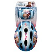 Set casca protectie, genunchiere si cotiere, Stamp, Disney, Sigure si confortabile, Reglabile, Conform cu EN1078, Marime 50/56 cm, 3 ani+, Frozen BYNRN244507