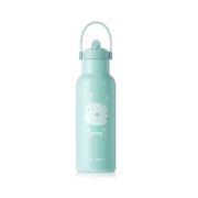 Sticla termos lichide, Jane, Din otel inoxidabil, Cu mentinere de temperatura de pana la 12 ore, 500 ml, Bpa Free, Conform cu EN 1186:2022EN 12546-1:2000UNE EN 14372:2005, Mint BYN8420421089798