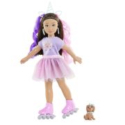 COROLLE SET UNICORN PAPUSA LUNA 28CM VIV9000600250