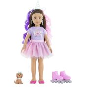 COROLLE SET UNICORN PAPUSA LUNA 28CM VIV9000600250