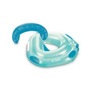 Colac ajustabil pentru bebelusi, Jane, Ideal pentru primele lectii de inot, Aquarel Blue BYN8420421076446