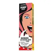 Mascara Colorată 3în1, pentru par, gene si sprancene, Candy Pink, Trendy, Venita, 13 g