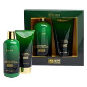 Set 2 produse de ingrijire Men's Lux Essentials, IDC Institute 42303, 500 ml
