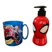 Set copii cu gel de dus/sampon si cana &ndash; Marvel Spider-Man, 2564
