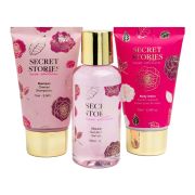 Set ingrijire corporala Secret Stories, Rose Edition, IDC Institute 42294