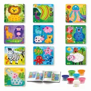 AS ART SET 7 BORCANASE DE PLASTILINA ANIMALE VIV1038-21064